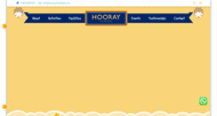 Desktop Screenshot of hooraykidsbali.com